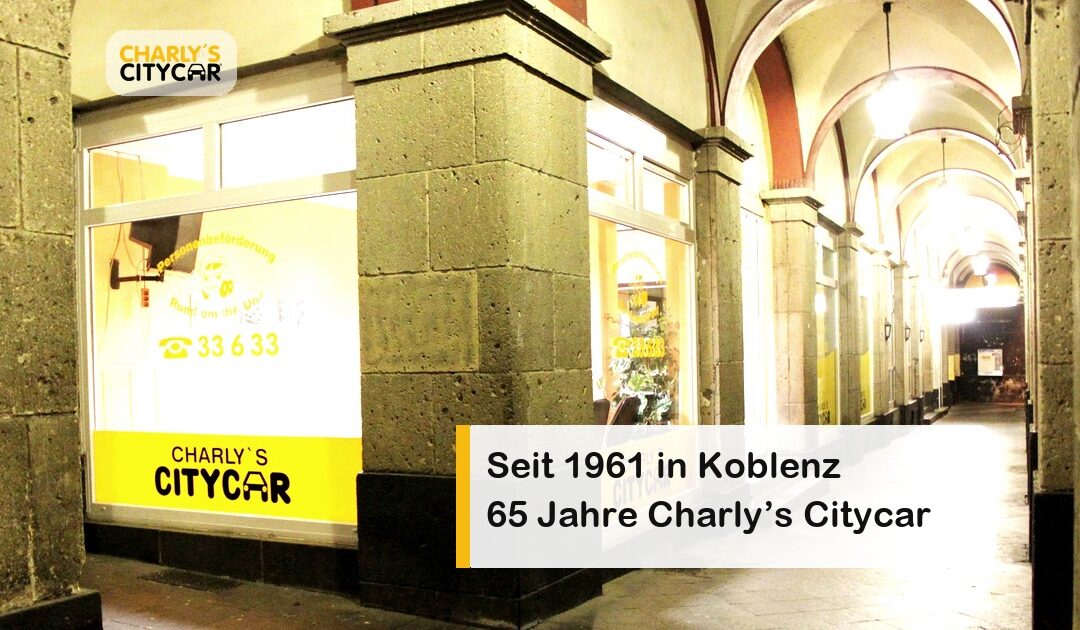 65 Jahre Charly’s Citycar: Was seit 1961 geblieben ist