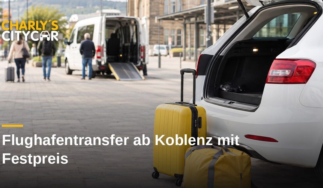 Flughafentransfer ab Koblenz mit Festpreis